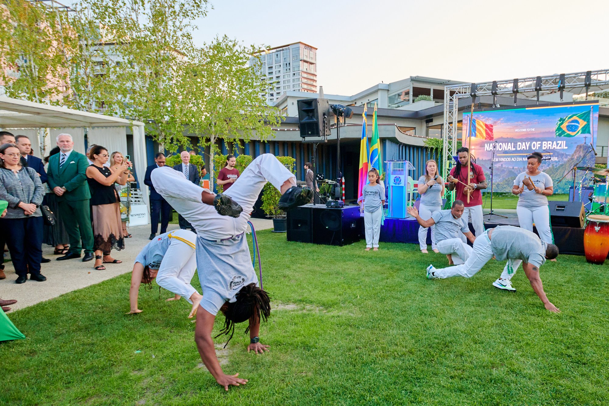 Capoeira performance